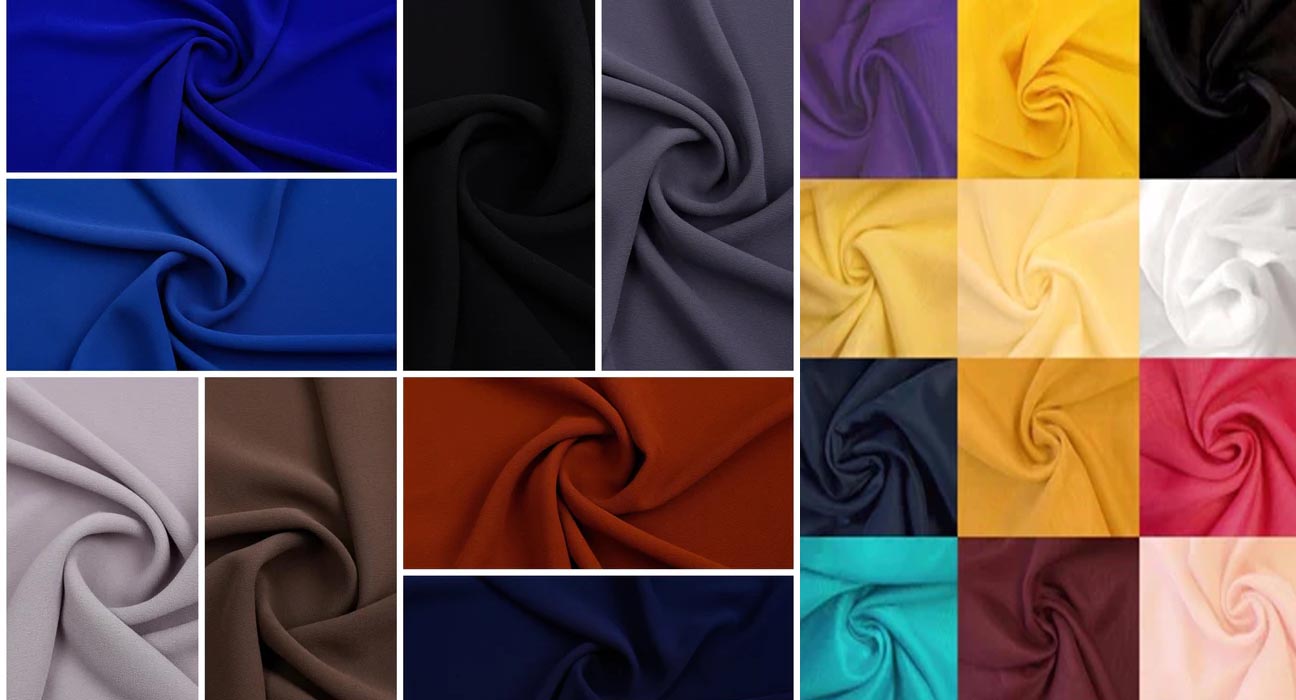 5 Types of Georgette fabric